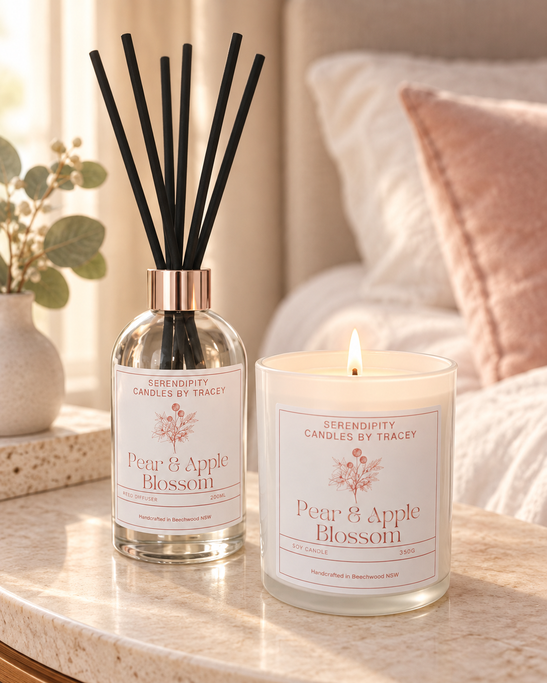 Limited Edition Luxury Gift Set | 200ml Reed Diffuser & 350g Soy Candle