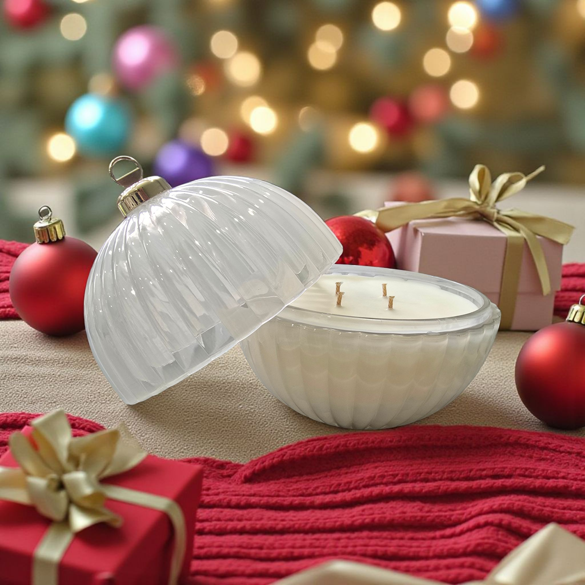 Christmas Bauble Candles