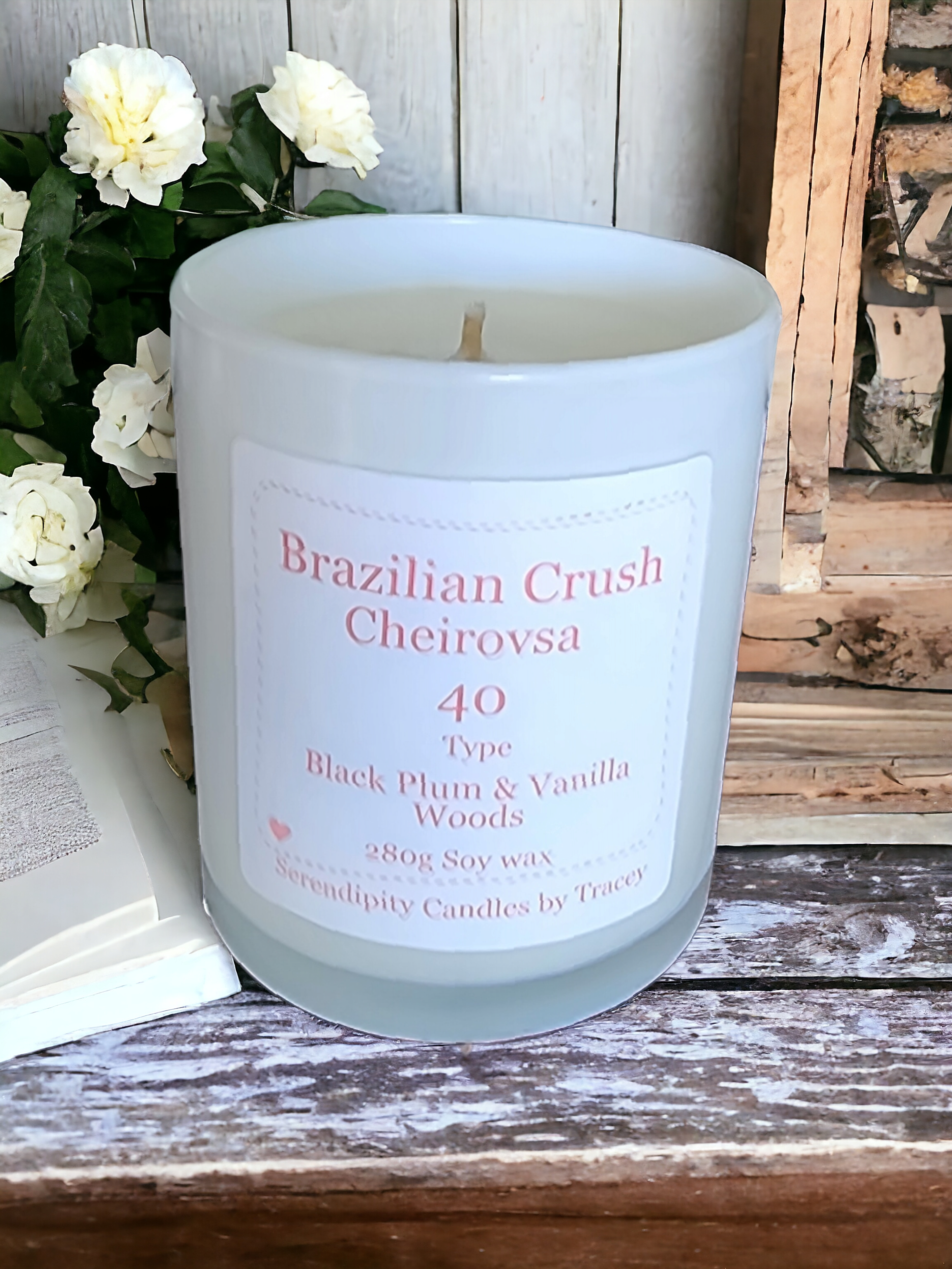 Inspired by Brazilian Crush Cheirvosa | Scented Soy Candles