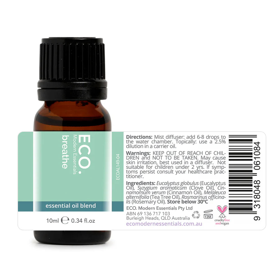 ECO. Breathe Essential Oil Blend – 10m