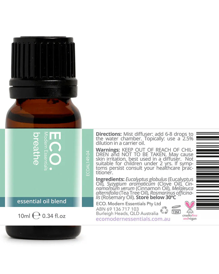 ECO. Breathe Essential Oil Blend – 10ml | Eco Modern Essential Oils