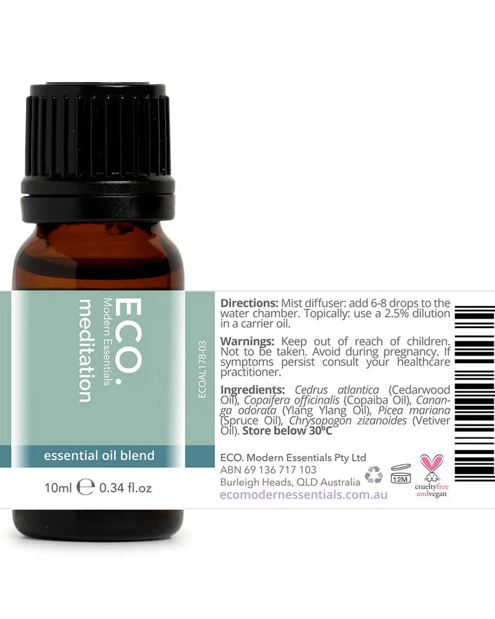 Meditation Essential Oil Blend 10ml | Eco Modern Essential Oils