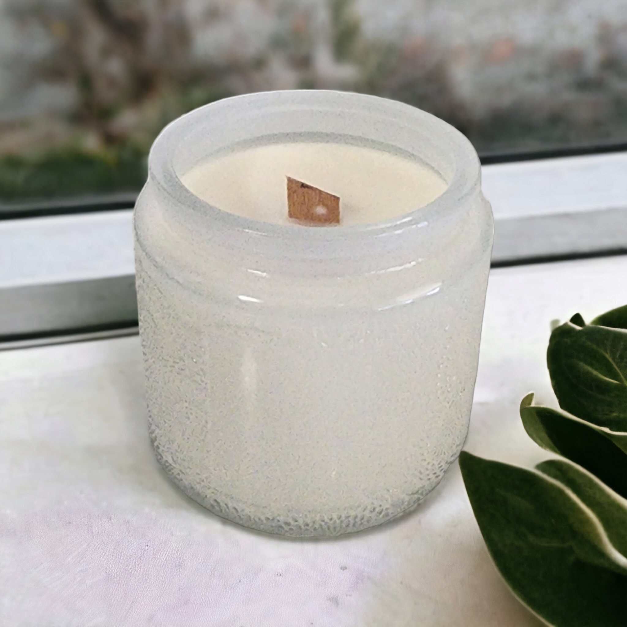 Lux Soy Wax Scented Candle | Embossed Glass | 240g | Handcrafted
