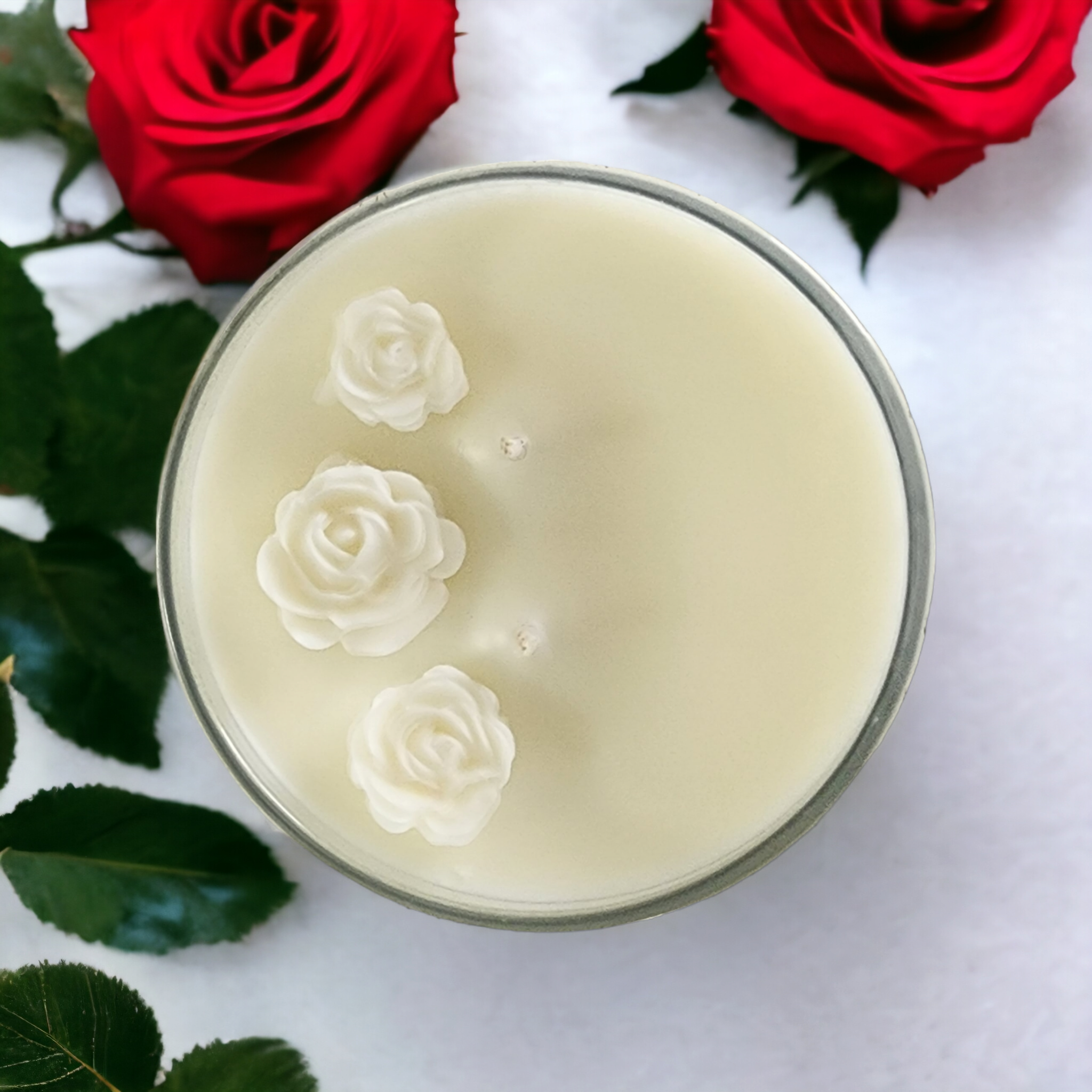 Scented Soy Wax Candle | Lux Speckled Rose Gold Large | 1.3kg | Handcrafted
