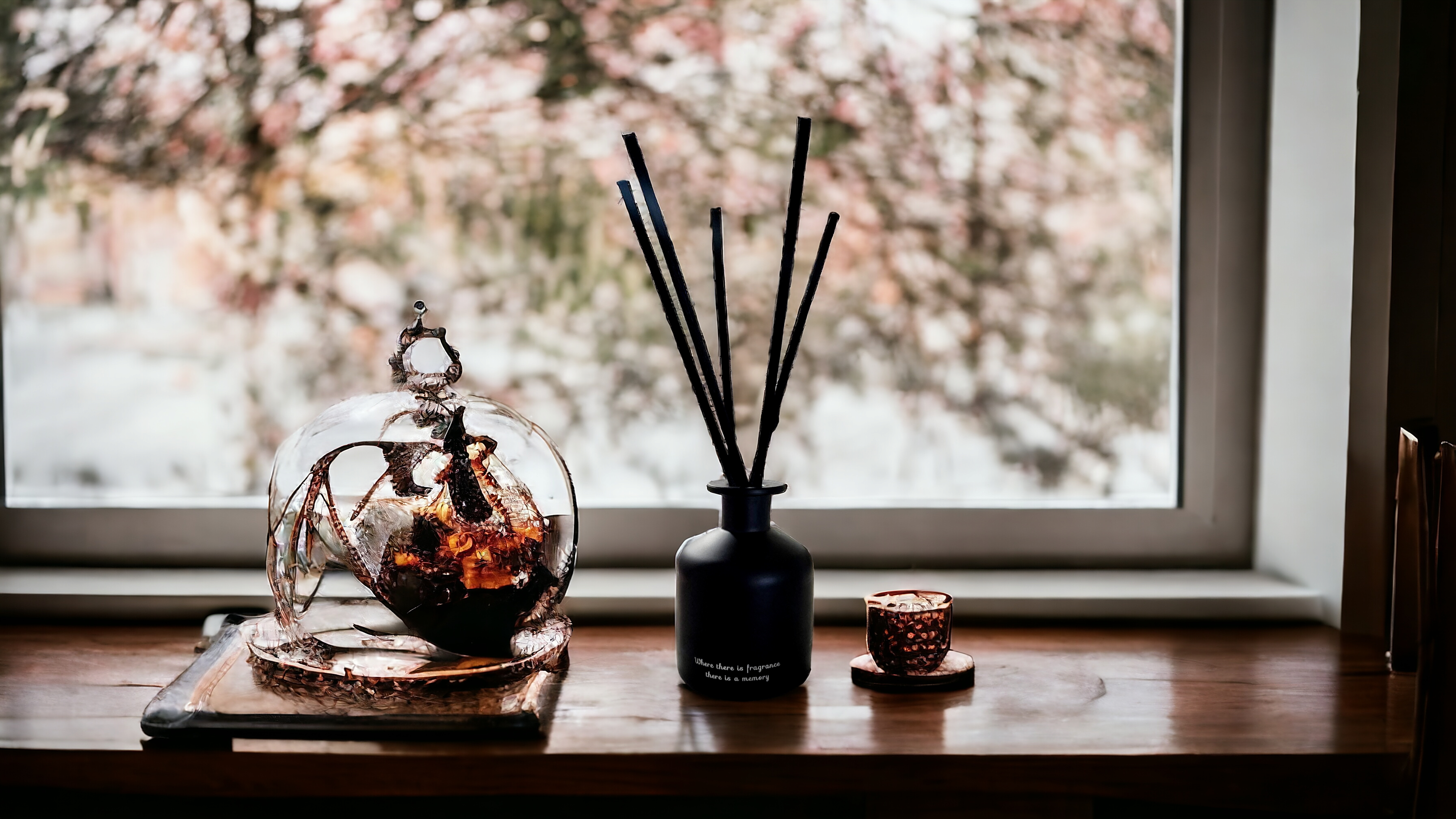 Matt Black Reed Diffuser 200ml