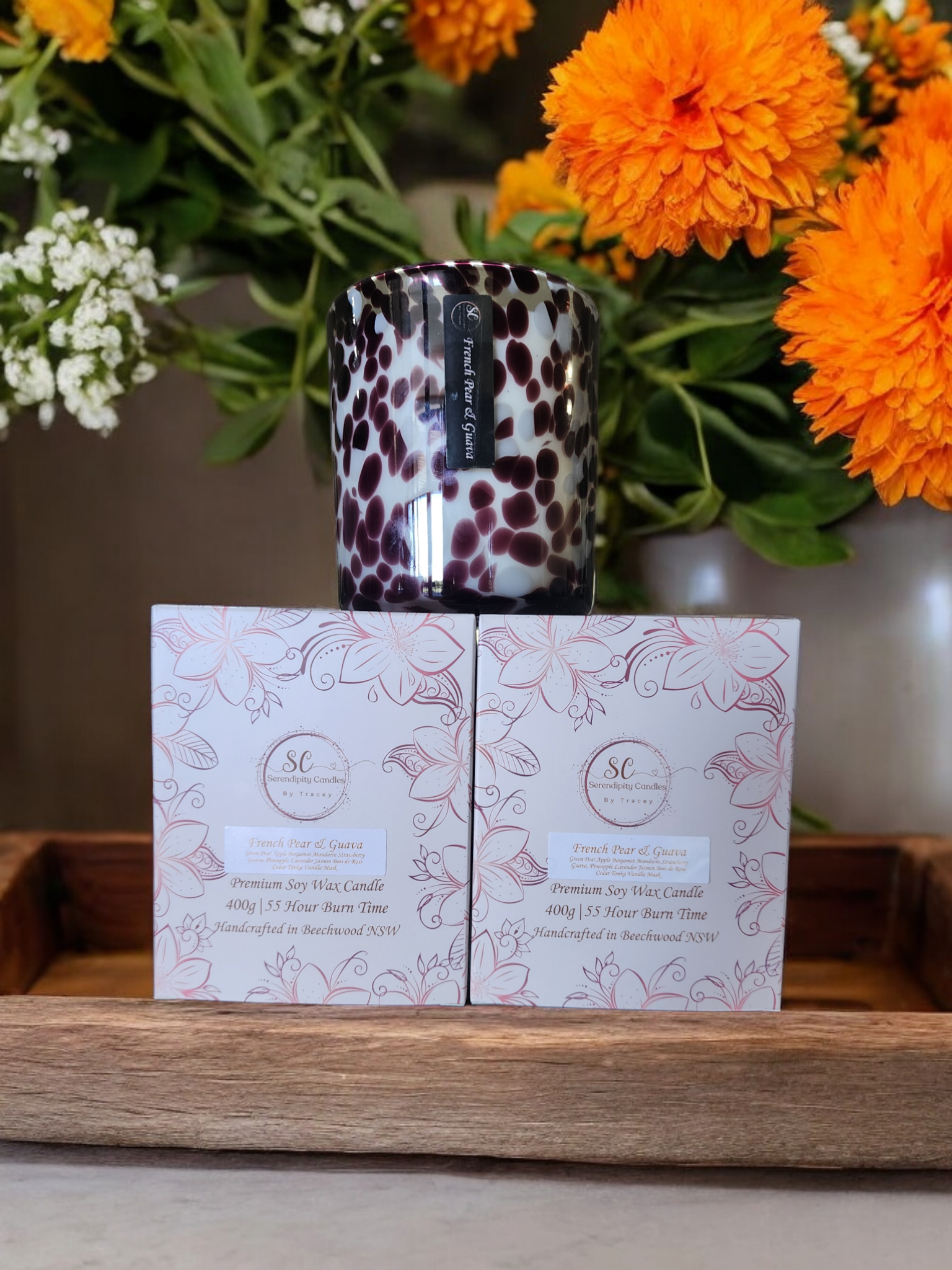 Cosy Winter Night Collection | Scented Soy Wax Candles 400g | Handmade