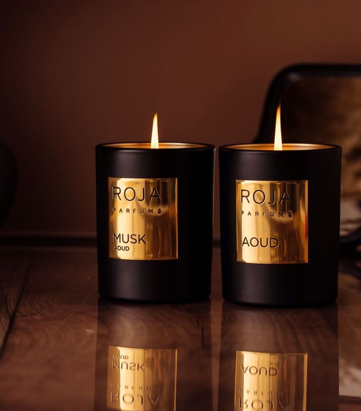 Scented Soy Sandles - Roja Parfums