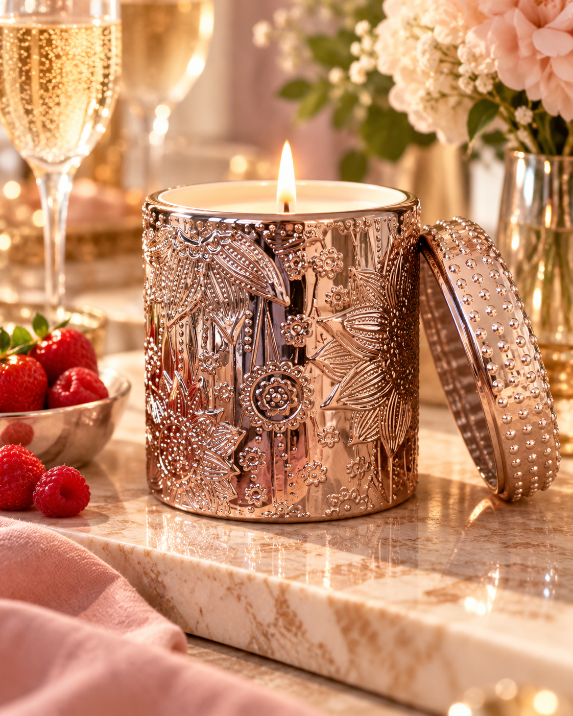 Rose Gold | 250g Ceramic Soy Candle