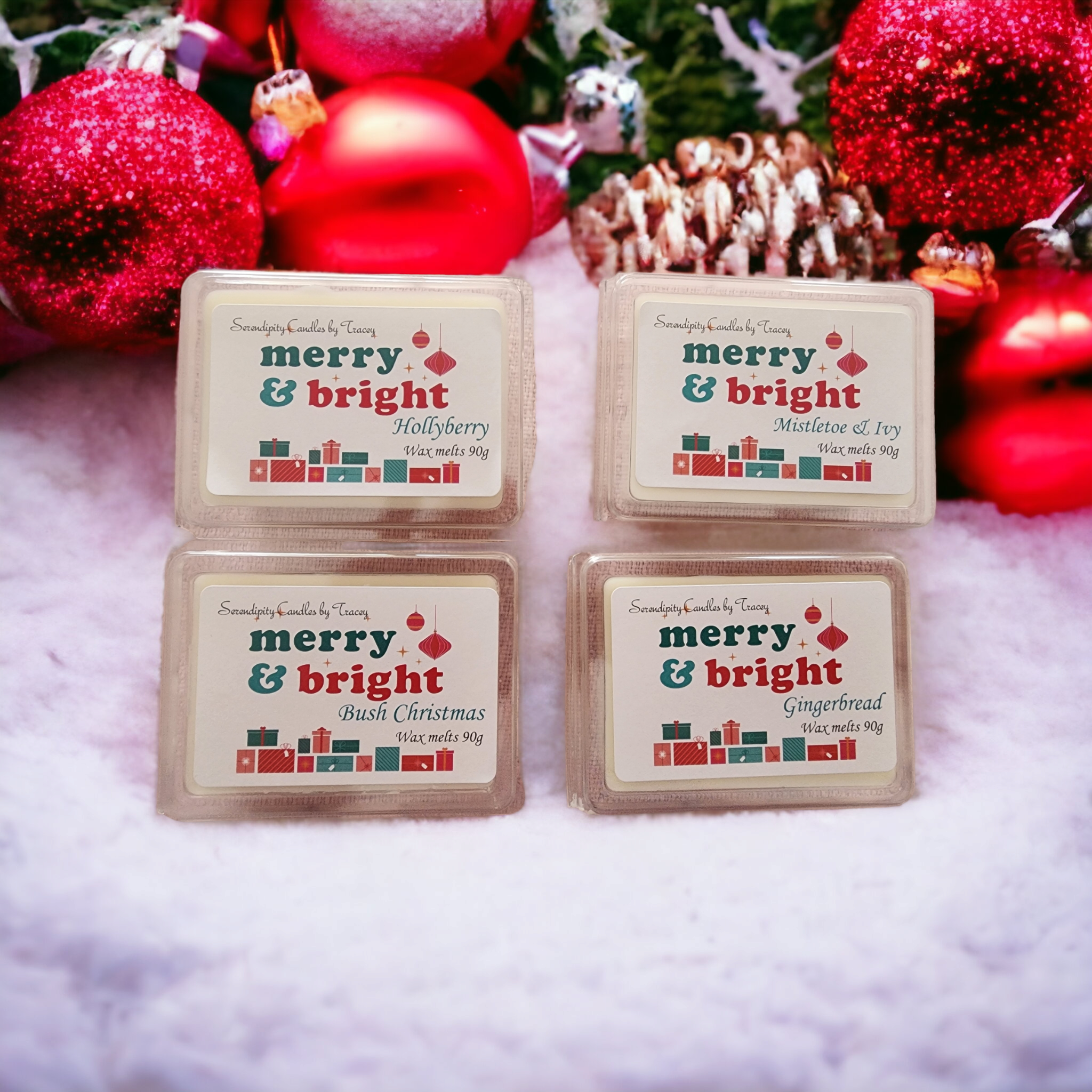 3 Pack of Christmas Wax Melts