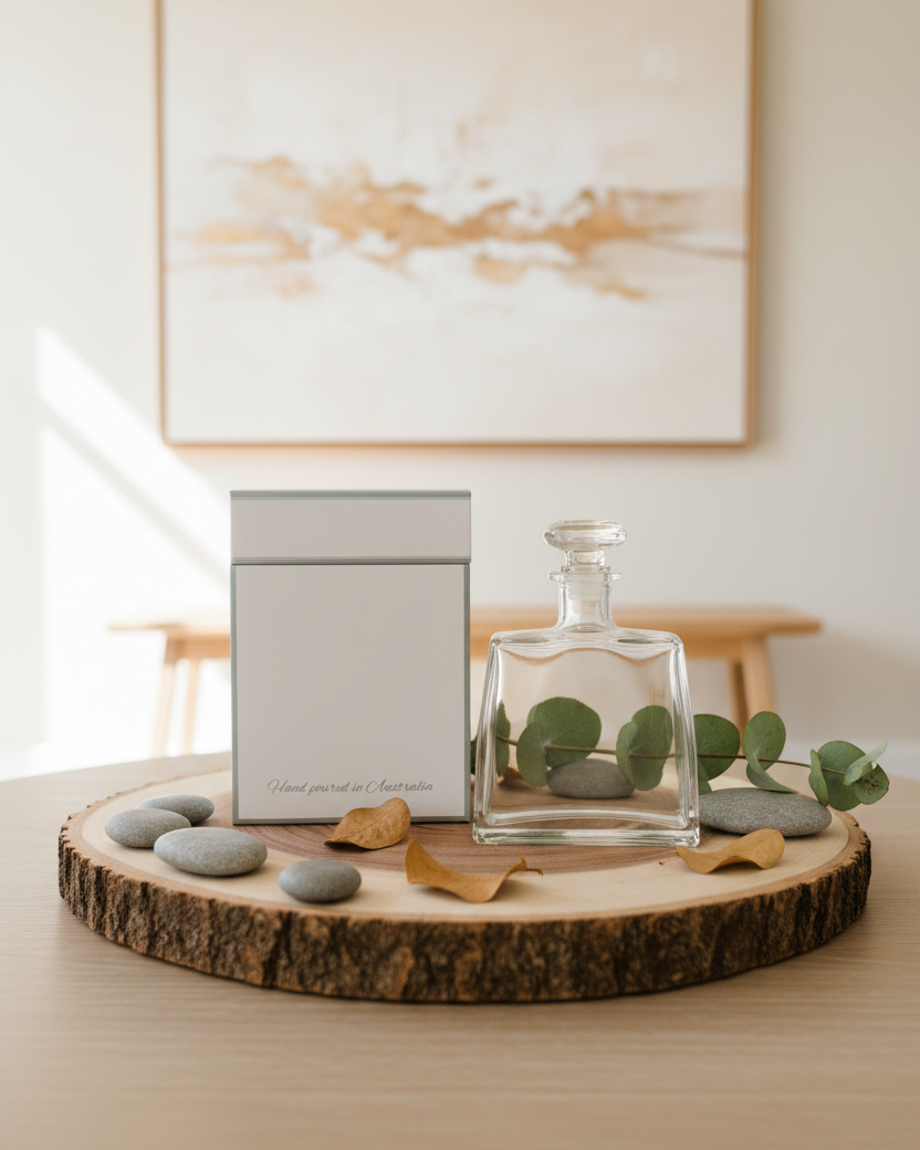 Diffuser & Gift Box - Living Room with Art