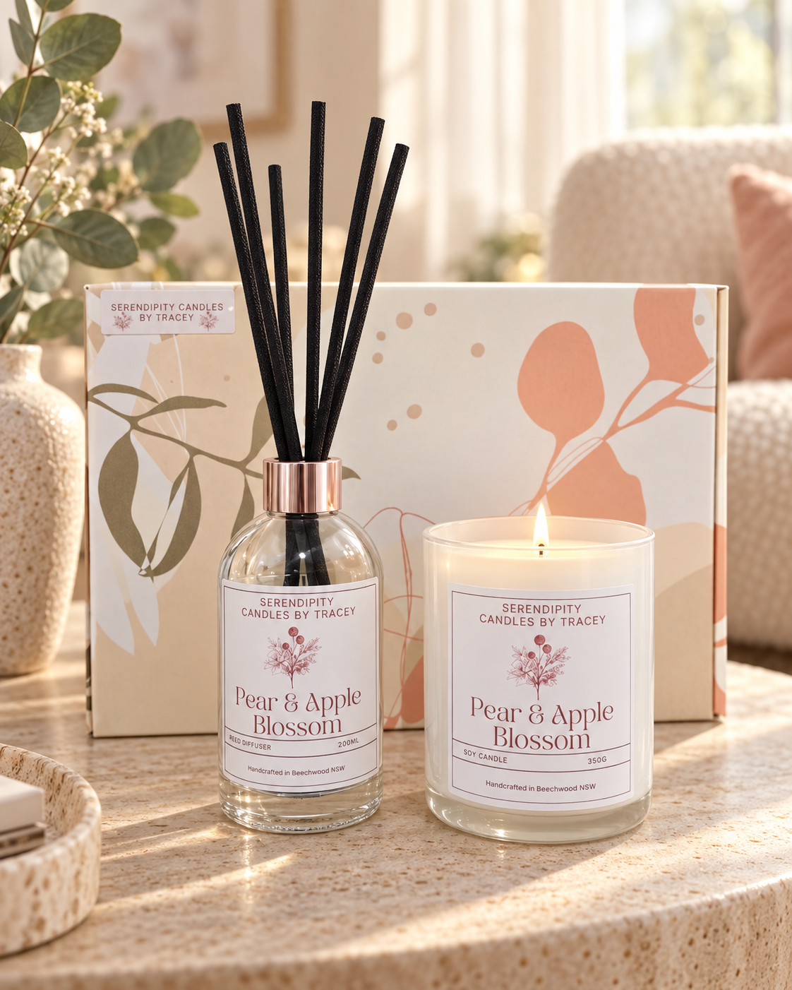 Limited Edition Luxury Gift Set | 200ml Reed Diffuser & 350g Soy Candle