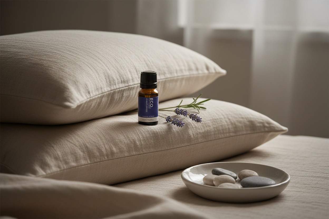 Dream Drops Essential Oil Wellness Setting