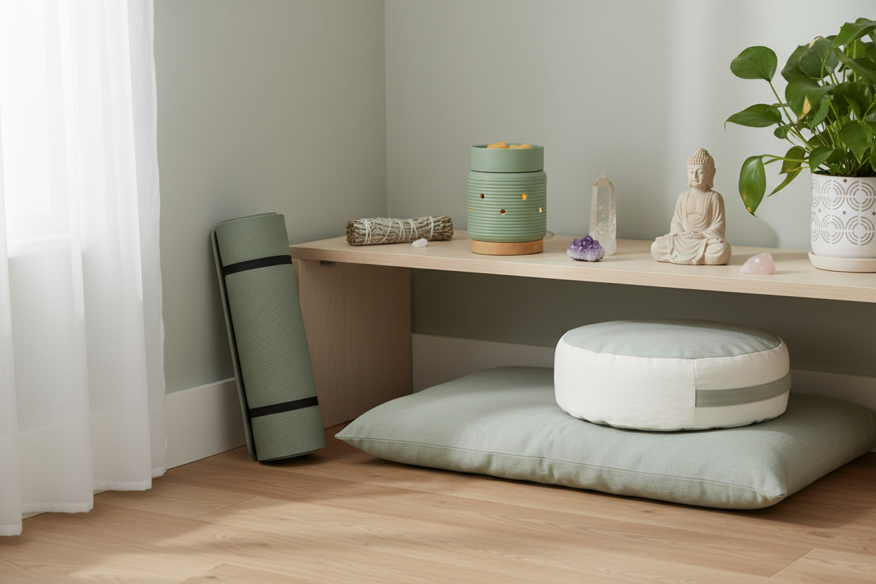 Electric Sage Wood Illumination Warmer