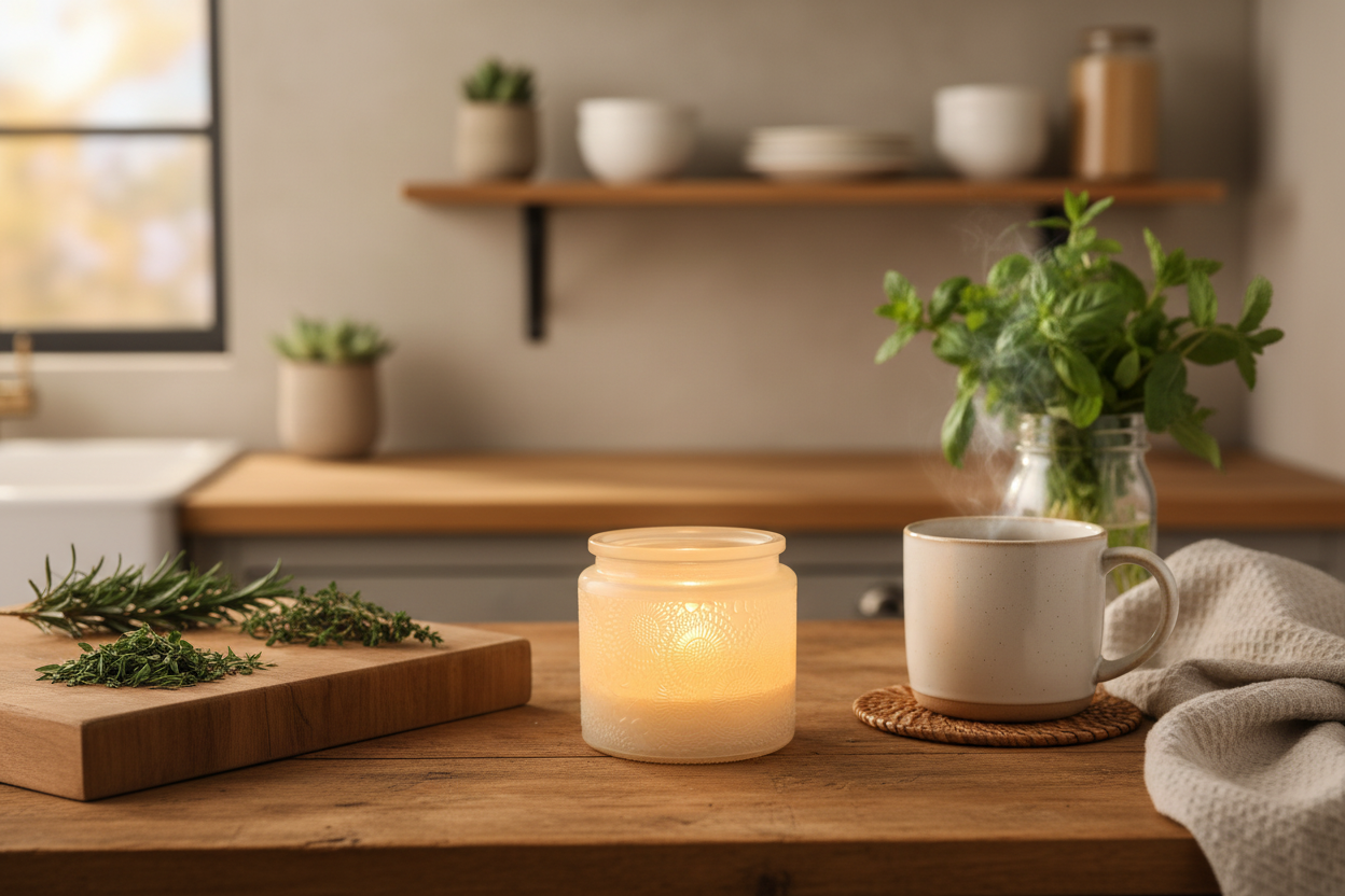 Gentle Glow Candle - Kitchen