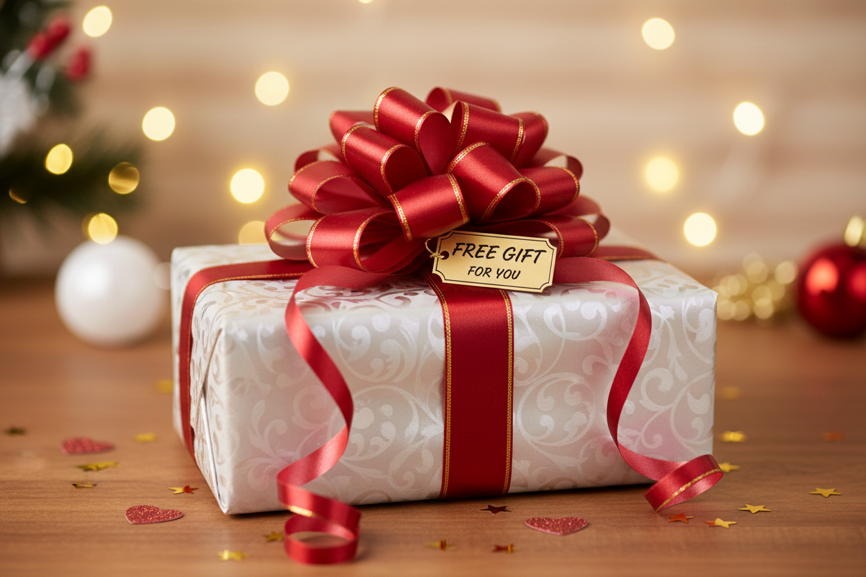 i am giving away a free gift with every pruchase. i need an image of a gift please
