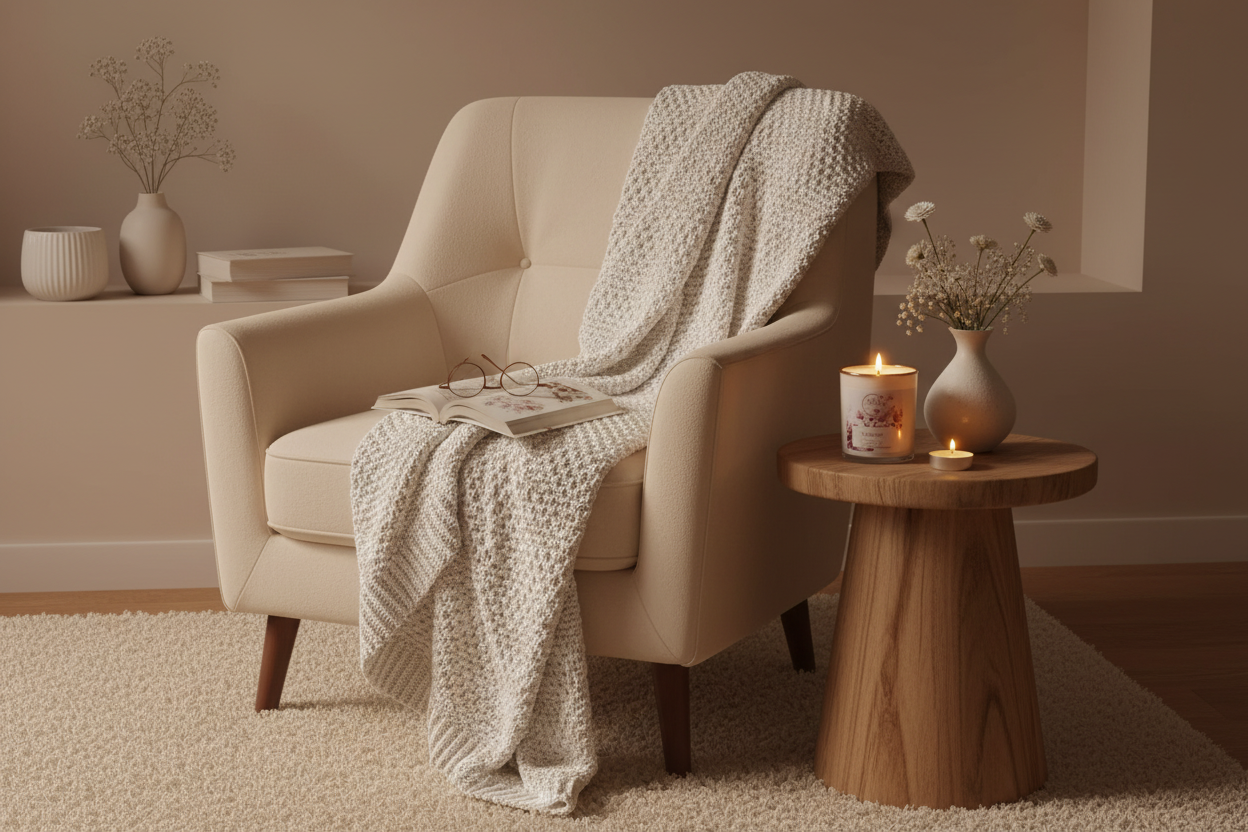 Large Signature Opaque White - Reading Nook