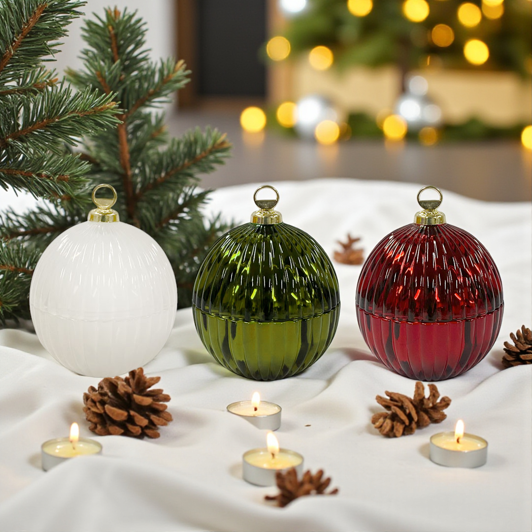 Christmas Bauble Candles