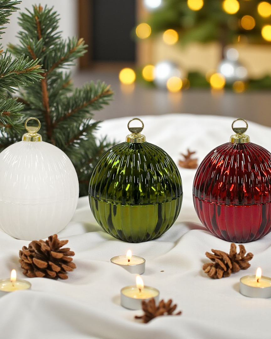 Christmas Bauble Candles