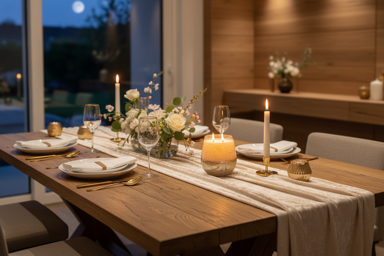 Lux Speckled Gold Large - Dining Room