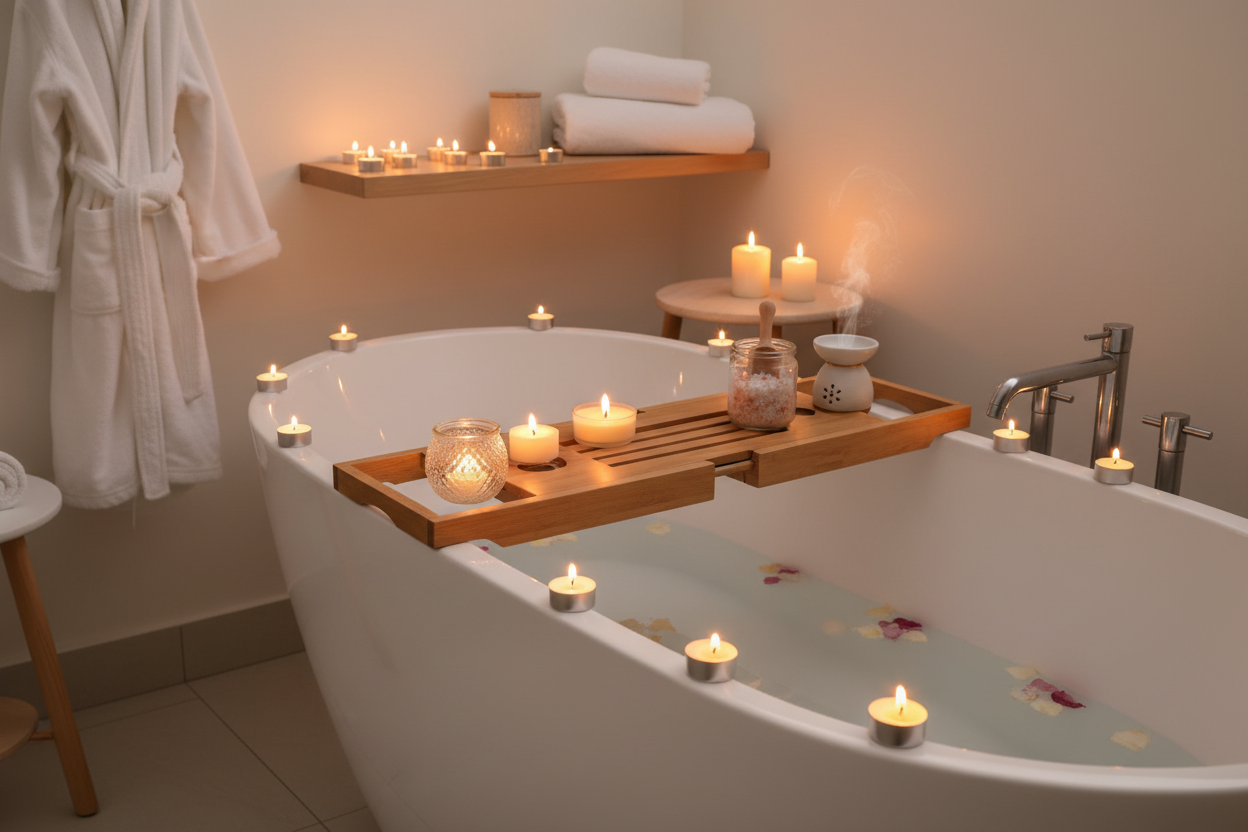 Maxi Tea Lights - Bathroom Spa