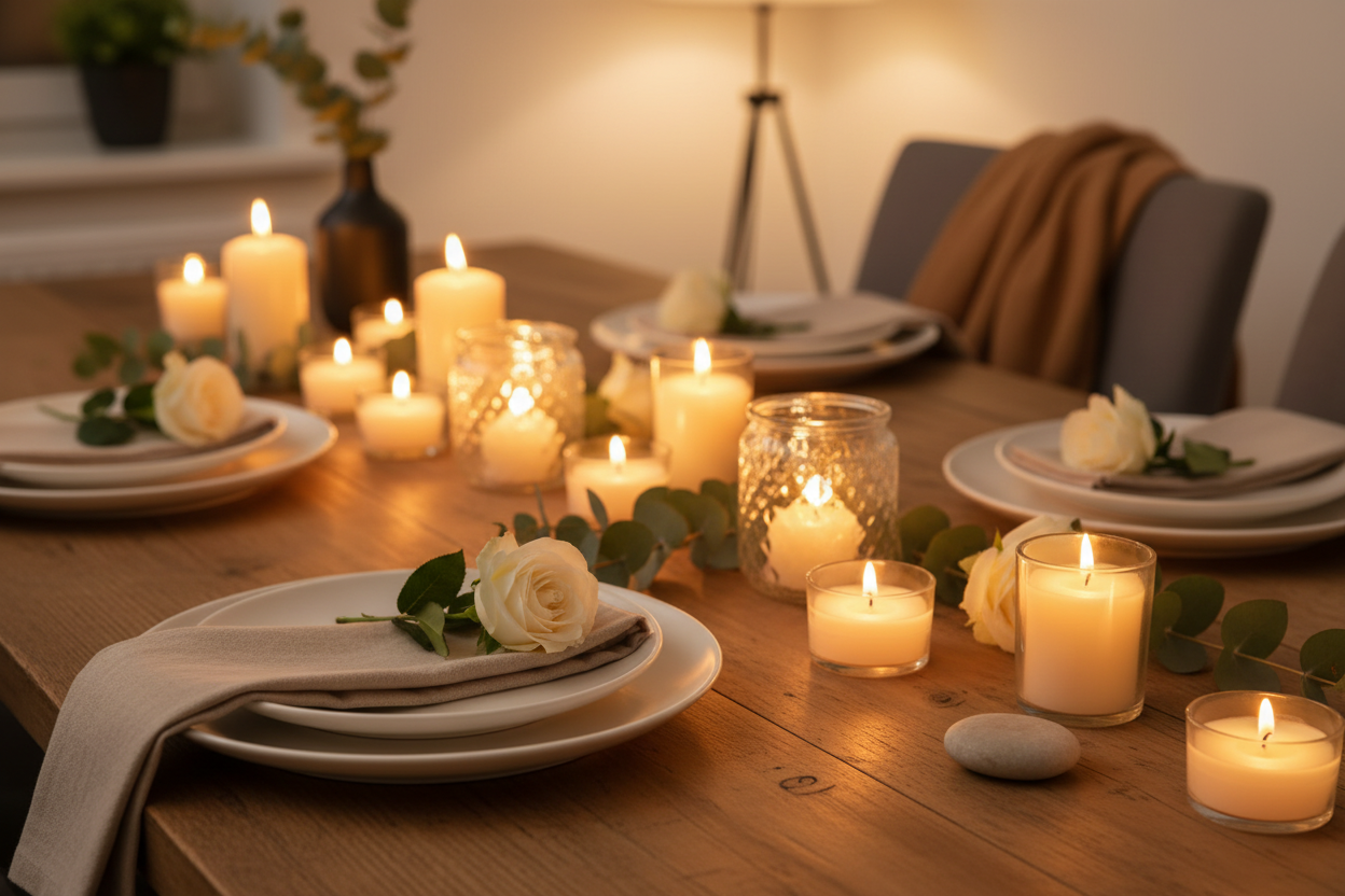 Maxi Tea Lights - Dinner Setting