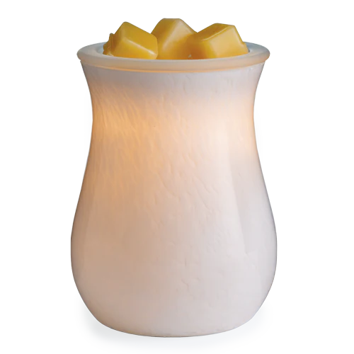 Electric Moonstone Glass Illumination| Wax Warmer| Complimentary Scented Wax Melt