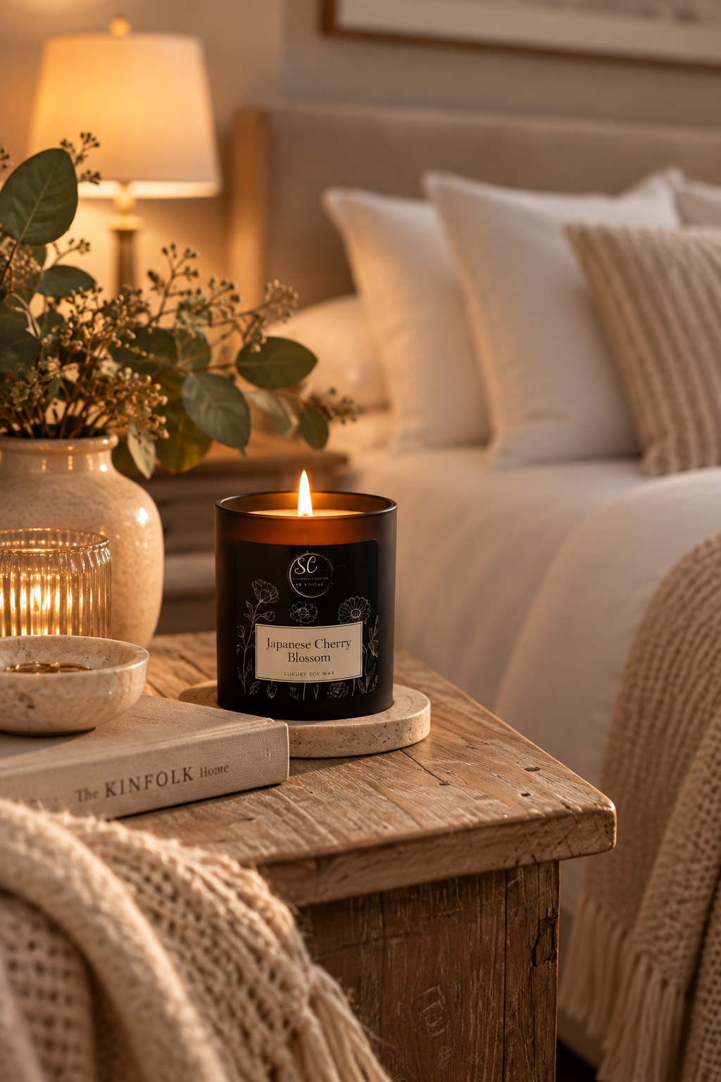 Luxury Matte Black | 350g Soy Candle | Approx. 35 Hours