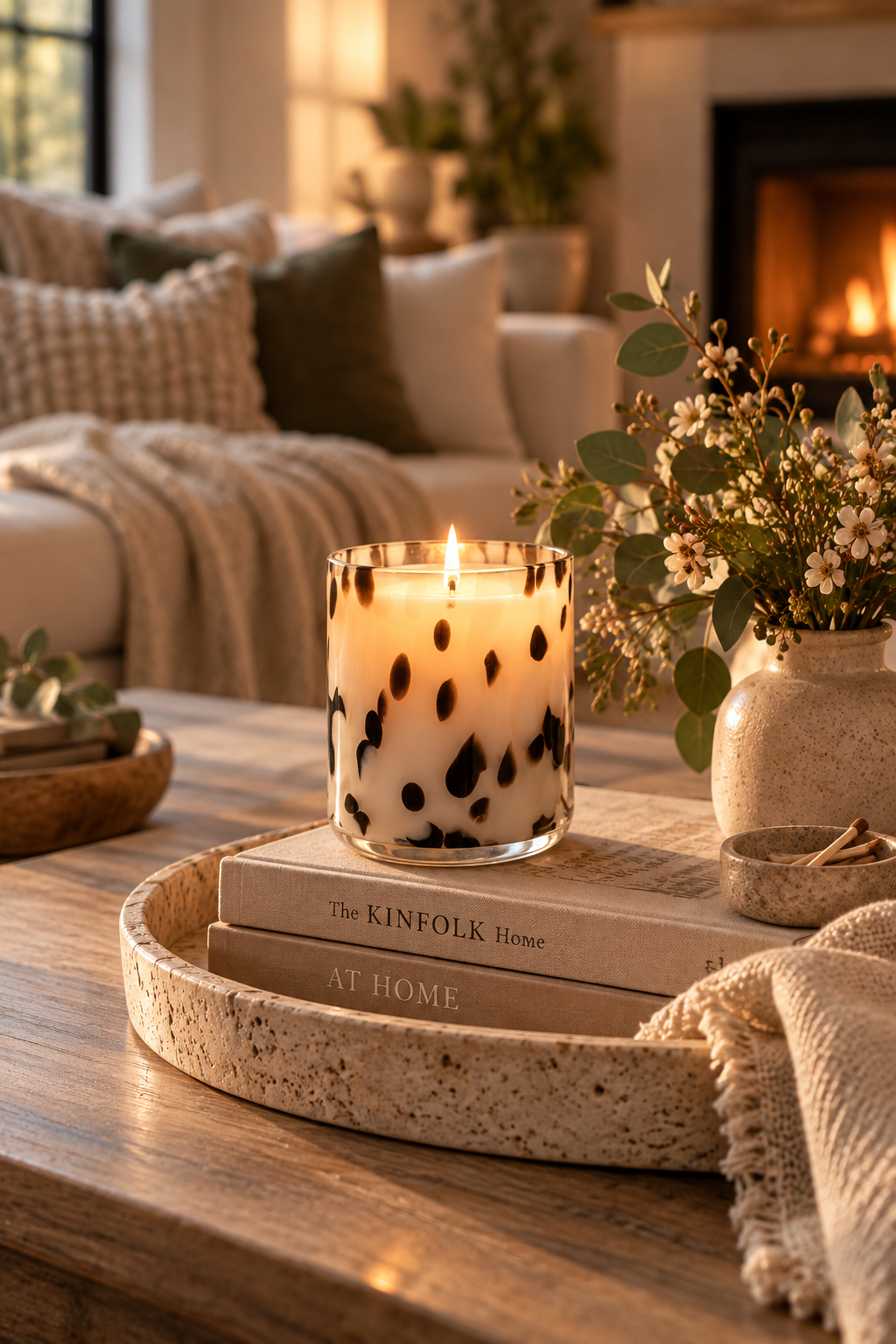 Grace | 400g Hand-Blown Glass Soy Candle | Up to 70 Hours