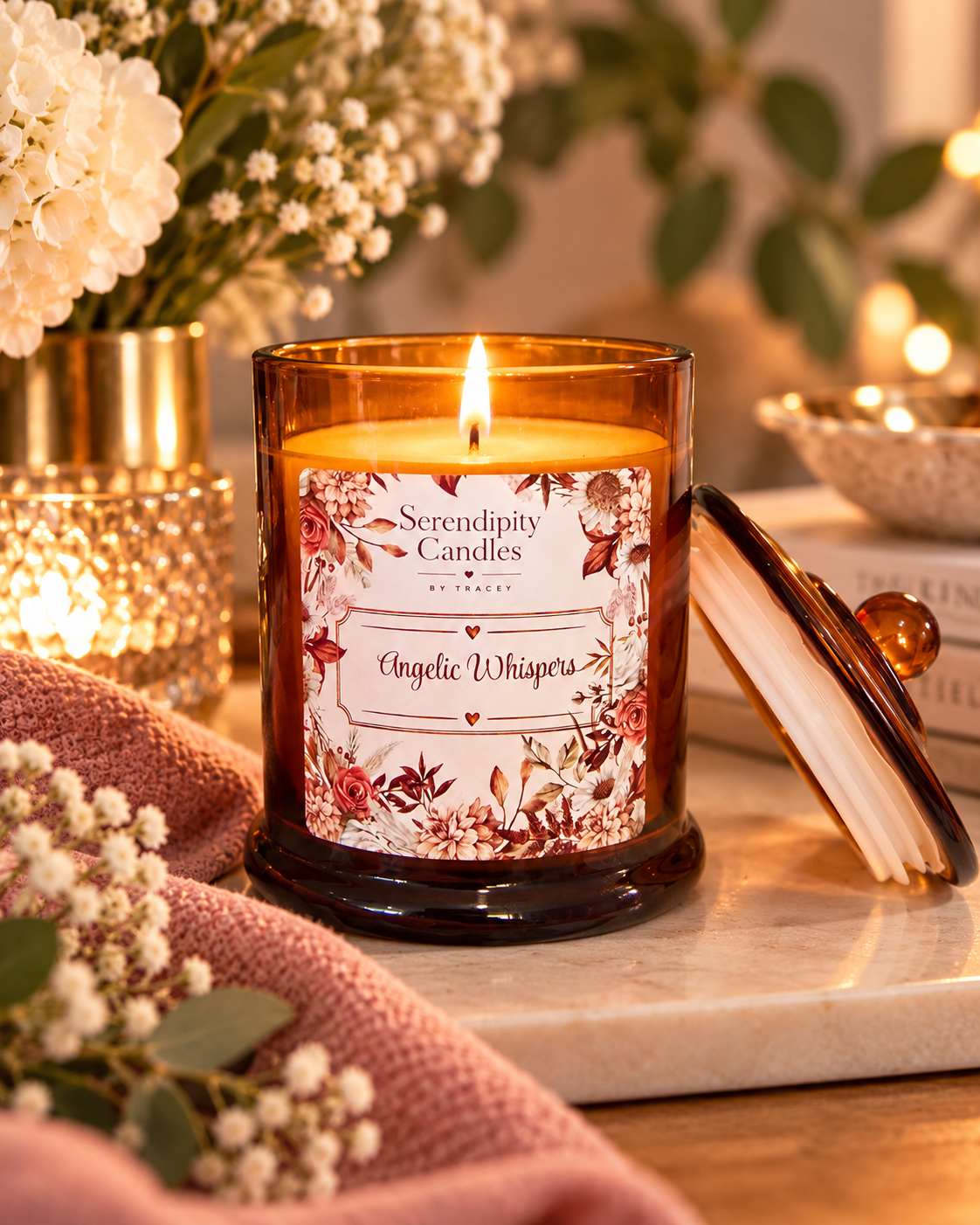 Timeless Amber | 400g Soy Candle | Up to 70 Hours