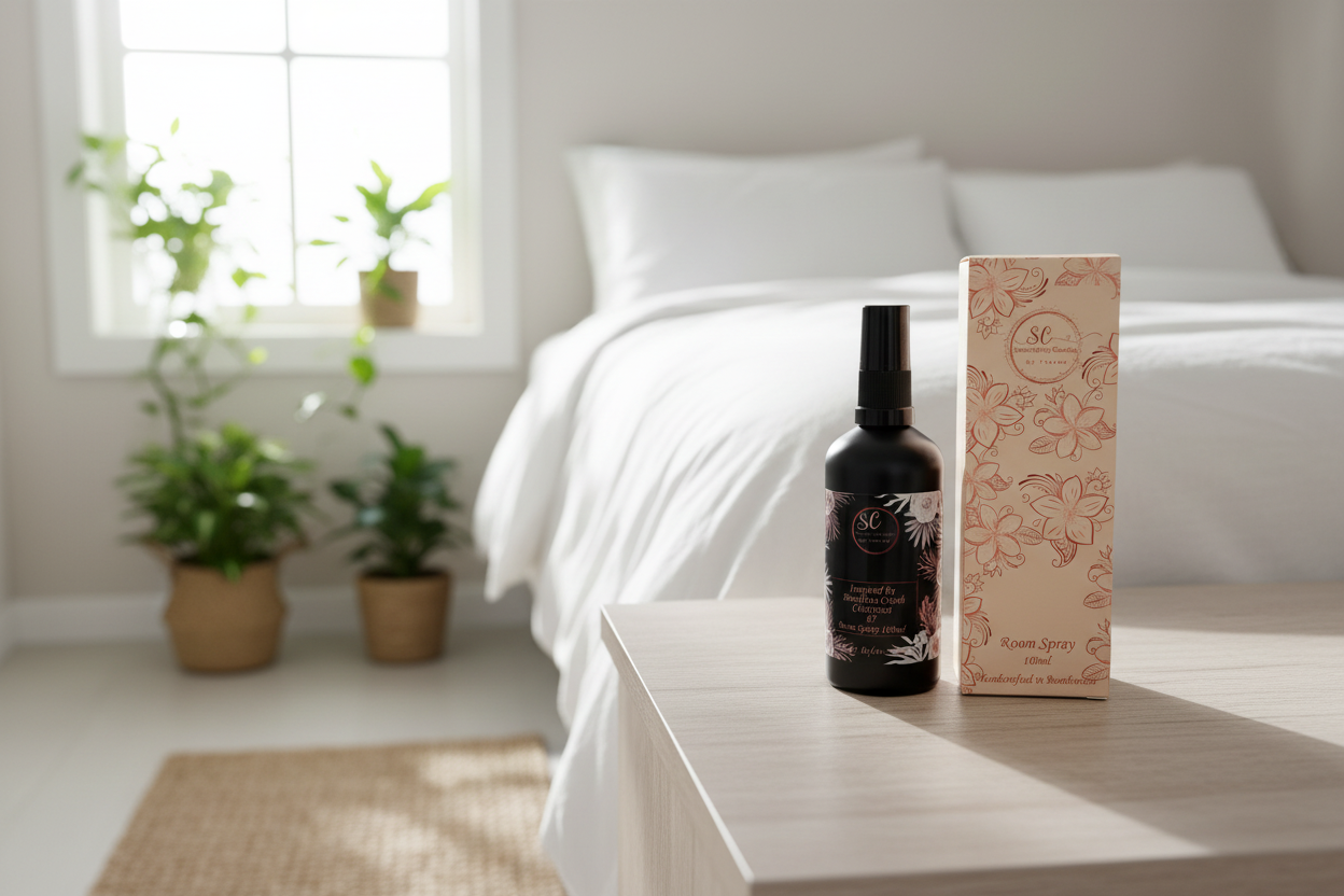 Room Spray Bedroom Setting