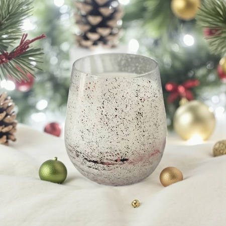 Christmas 1.3kg Speckle Candles | Gold | Rose Gold