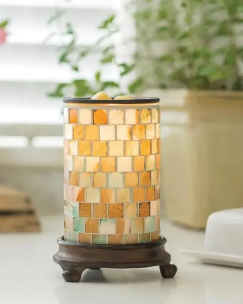 Electric Sea Glass Illumination Warmer | Complimentary Wax Melt