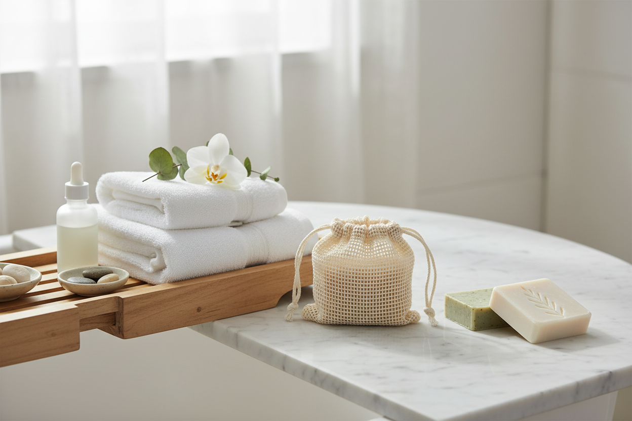 Soap Bag Wellness Setting