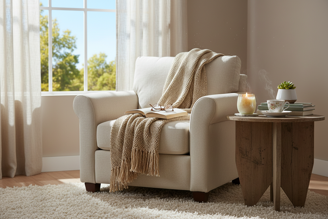 Tranquility Candle - Reading Nook