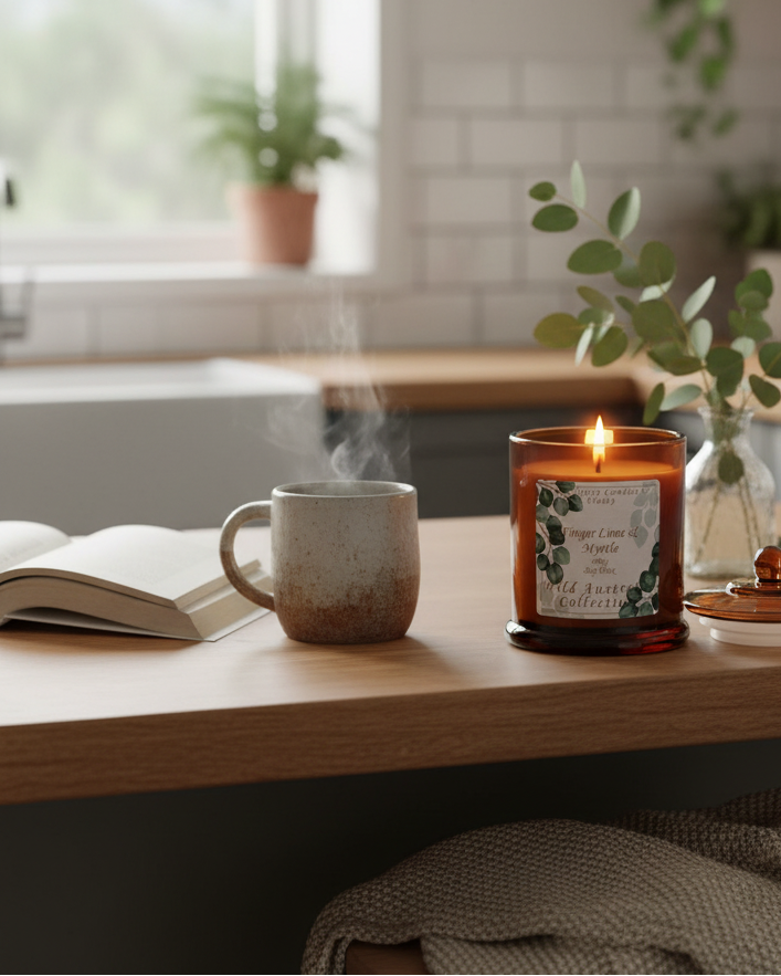 Wild Australia Collection Amber Jar - Calm Kitchen