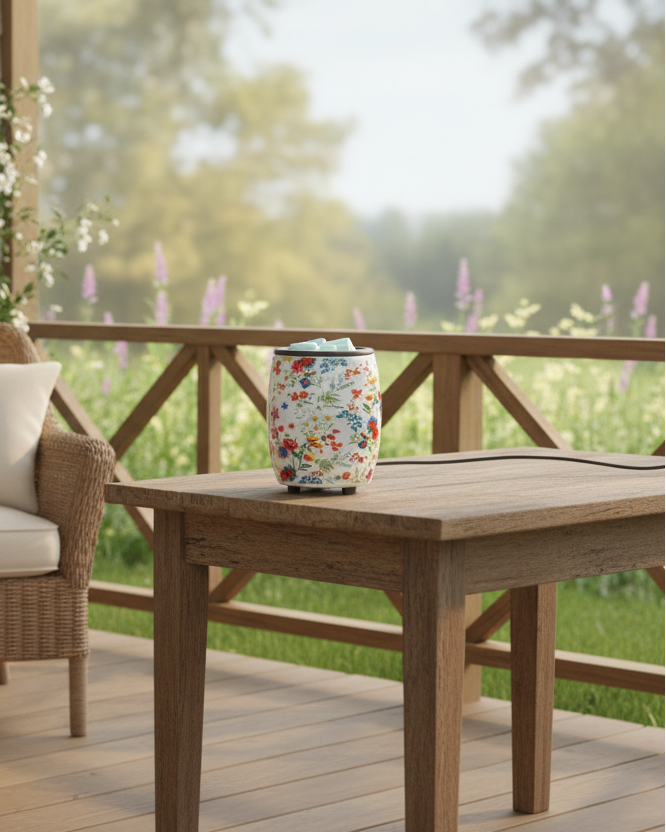 Wildflower Flip Dish Wax Warmers - Porch