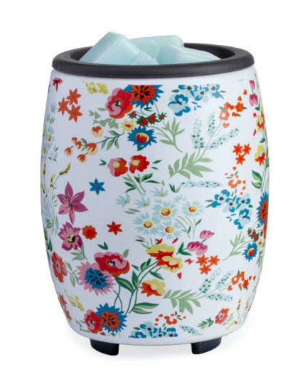 Wildflower Flip Dish Wax Warmers | Complimentary Wax Melt