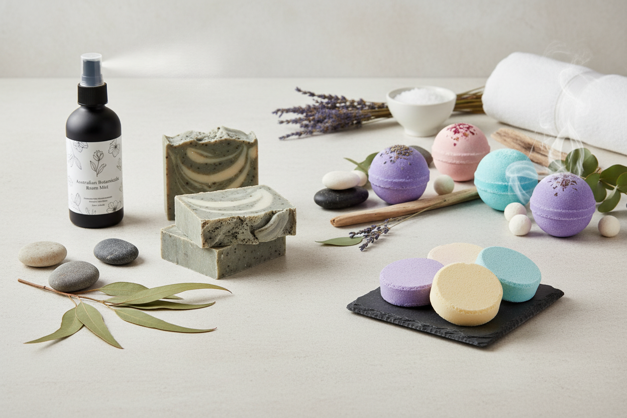 Room Sprays | Shower Steamers | Handmade Soaps | Bath bombs