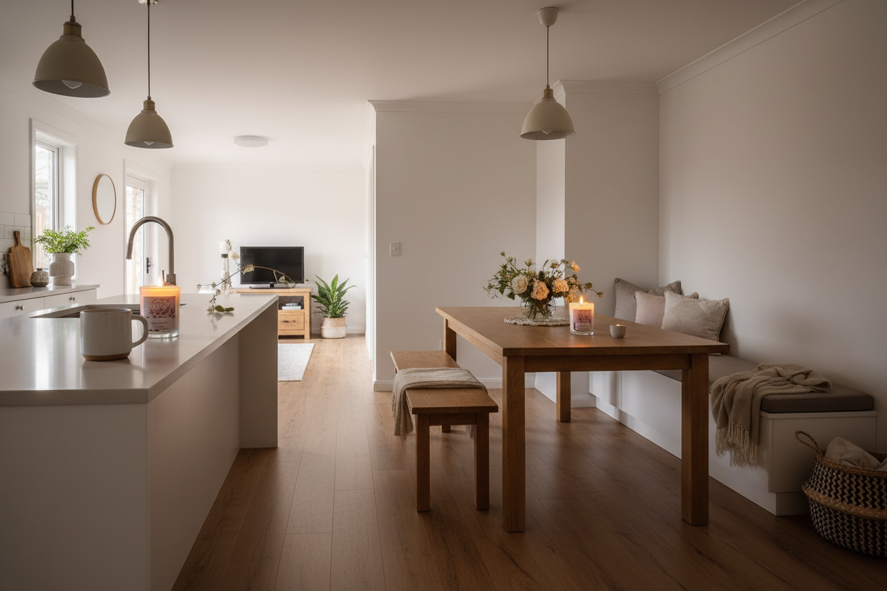 2 Large Candles - Kitchen and Dining