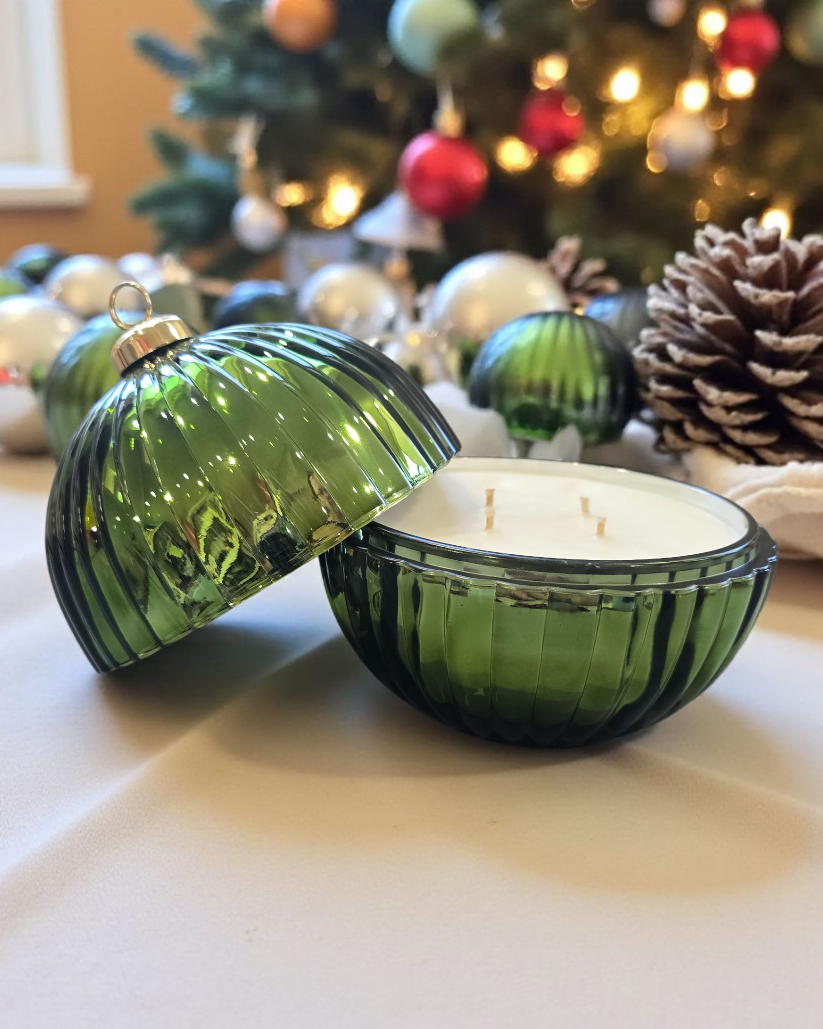 Christmas Bauble Candles