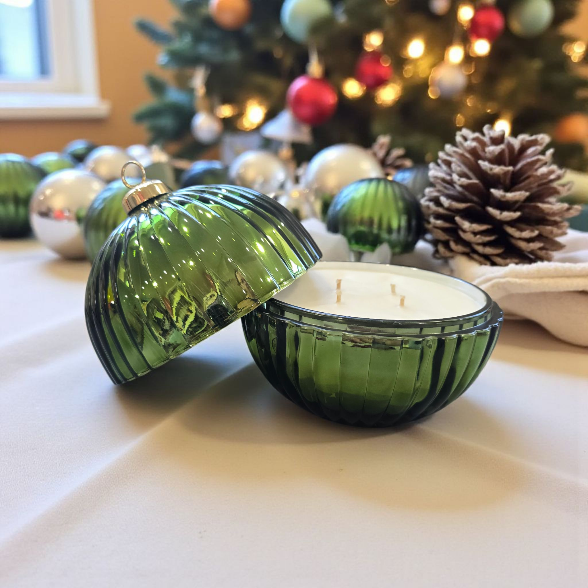 Christmas Bauble Candles