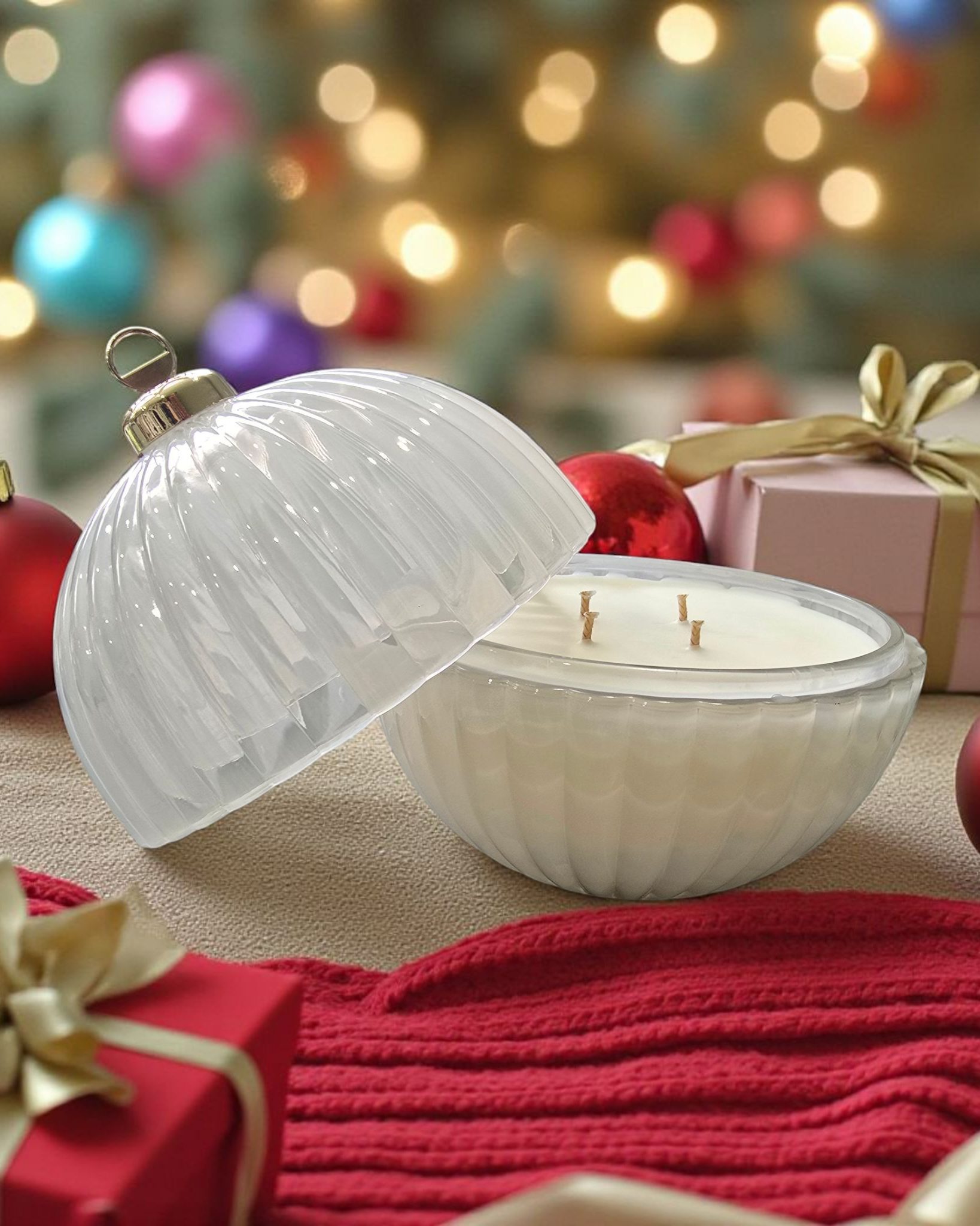 Christmas Bauble Candles