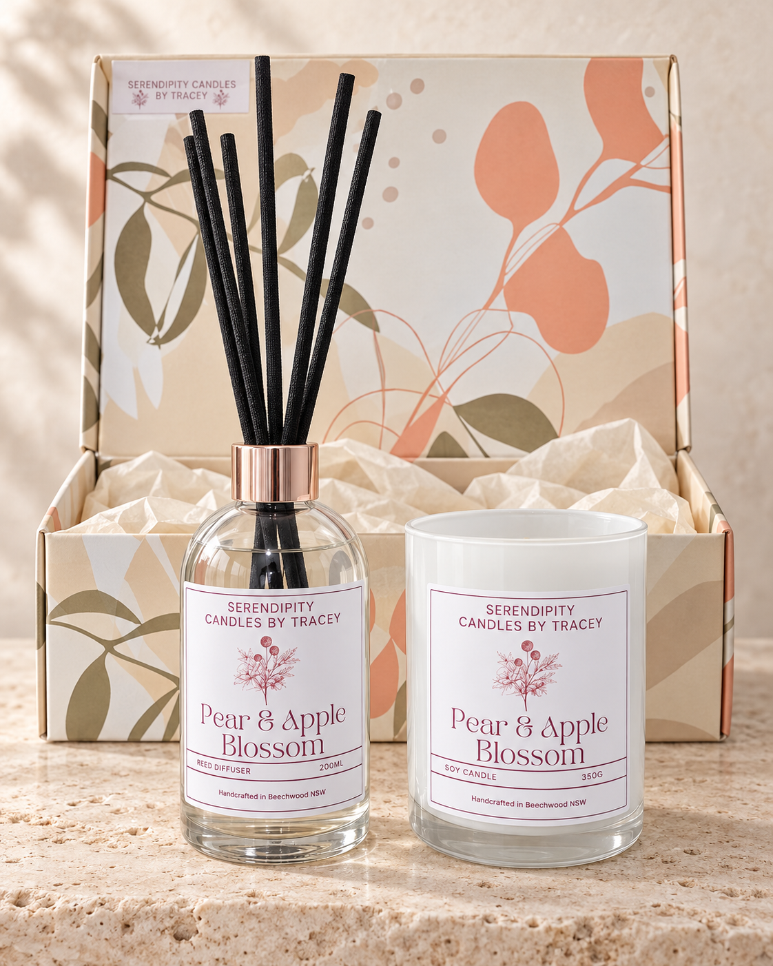 Limited Edition Luxury Gift Set | 200ml Reed Diffuser & 350g Soy Candle