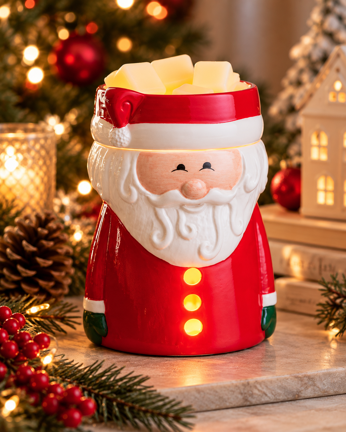 Santa Wax Warmer | Complimentary 90g Wax Melt