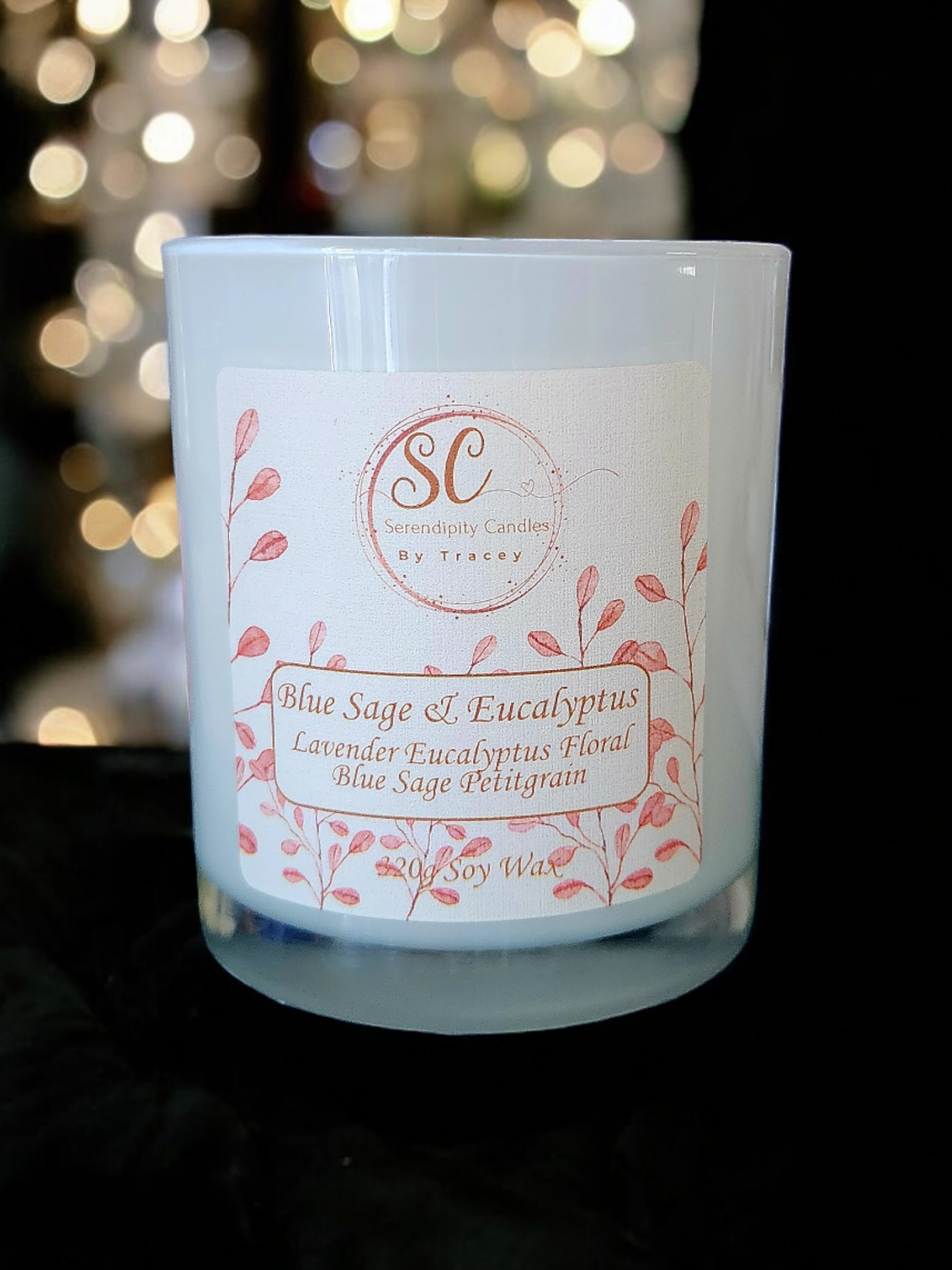 Large Signature Soy Wax Candle | Opaque White-Scented Candle