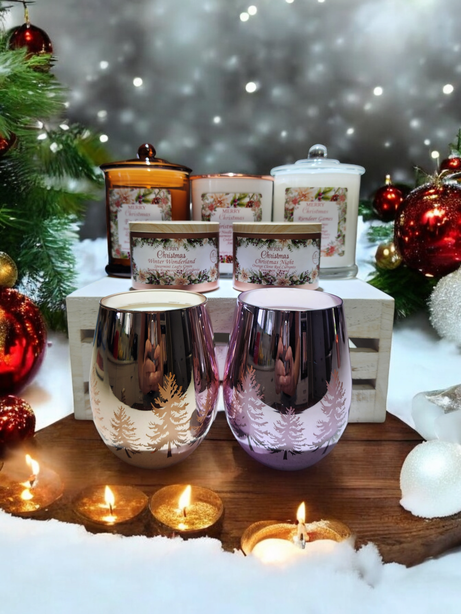 Christmas Candle Collection: Celebrate the Season with Luxury and Joy