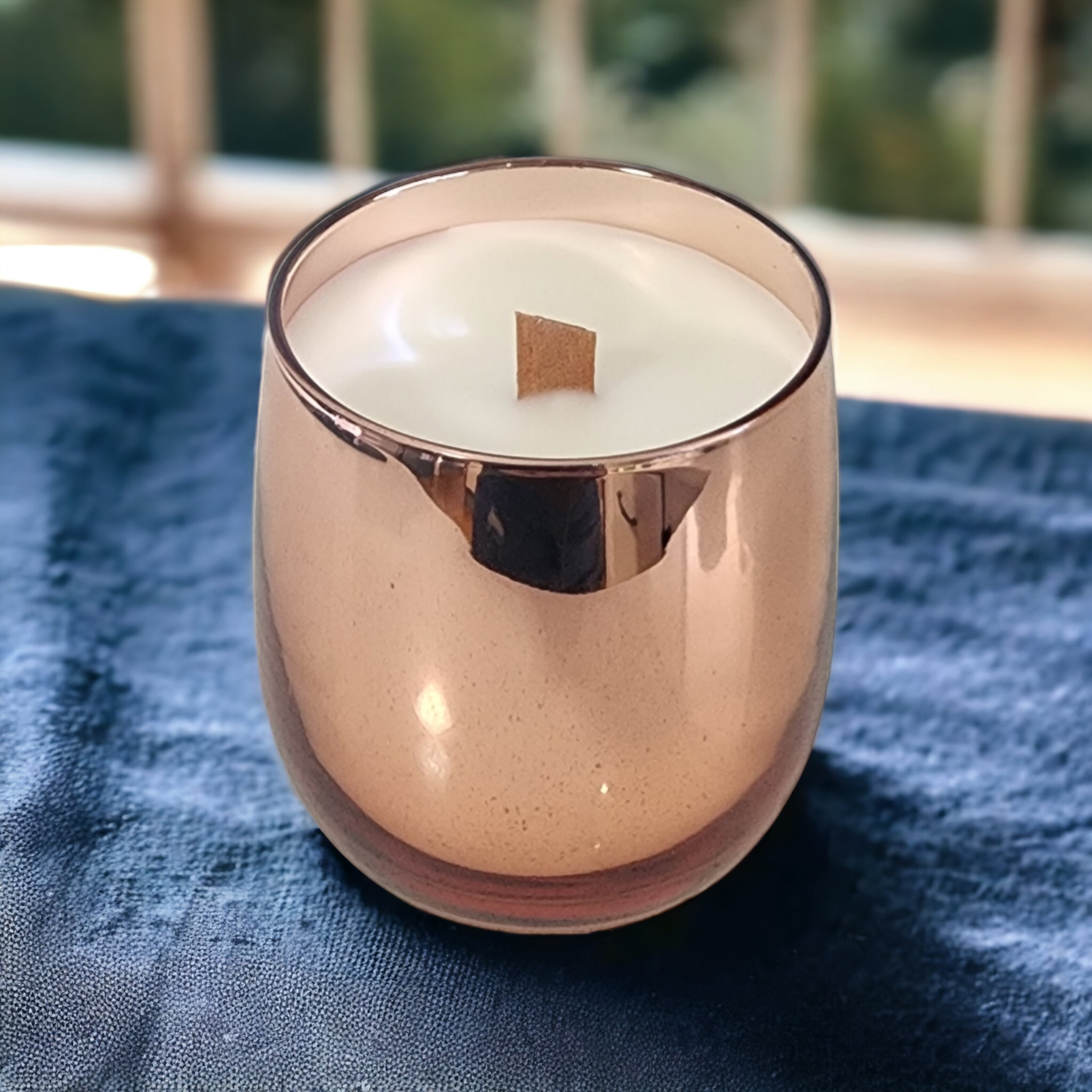 Lux Soy Wax Scented Candle |  Rose Gold | 300g | Handcrafted