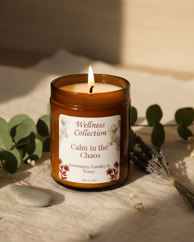 Candle with flame added
