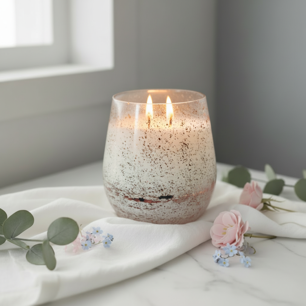 Correct Jar Two Wicks Lit