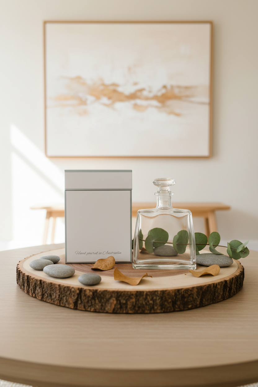 Diffuser & Gift Box - Living Room with Art